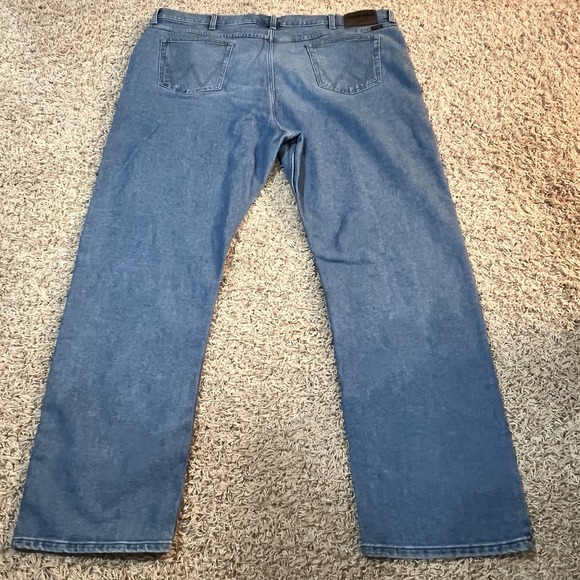 Wrangler Denim‎ Blue Jeans Regular Fit Straight Leg Mens Sz 44 x 32 - Picture 3 of 6